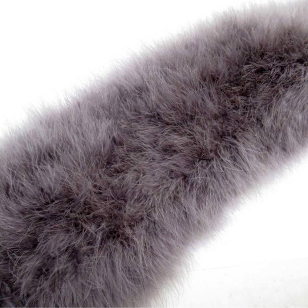 LV Silk and “Fur” Feather Stole / Collar MUST SEE - Picture 9 of 15